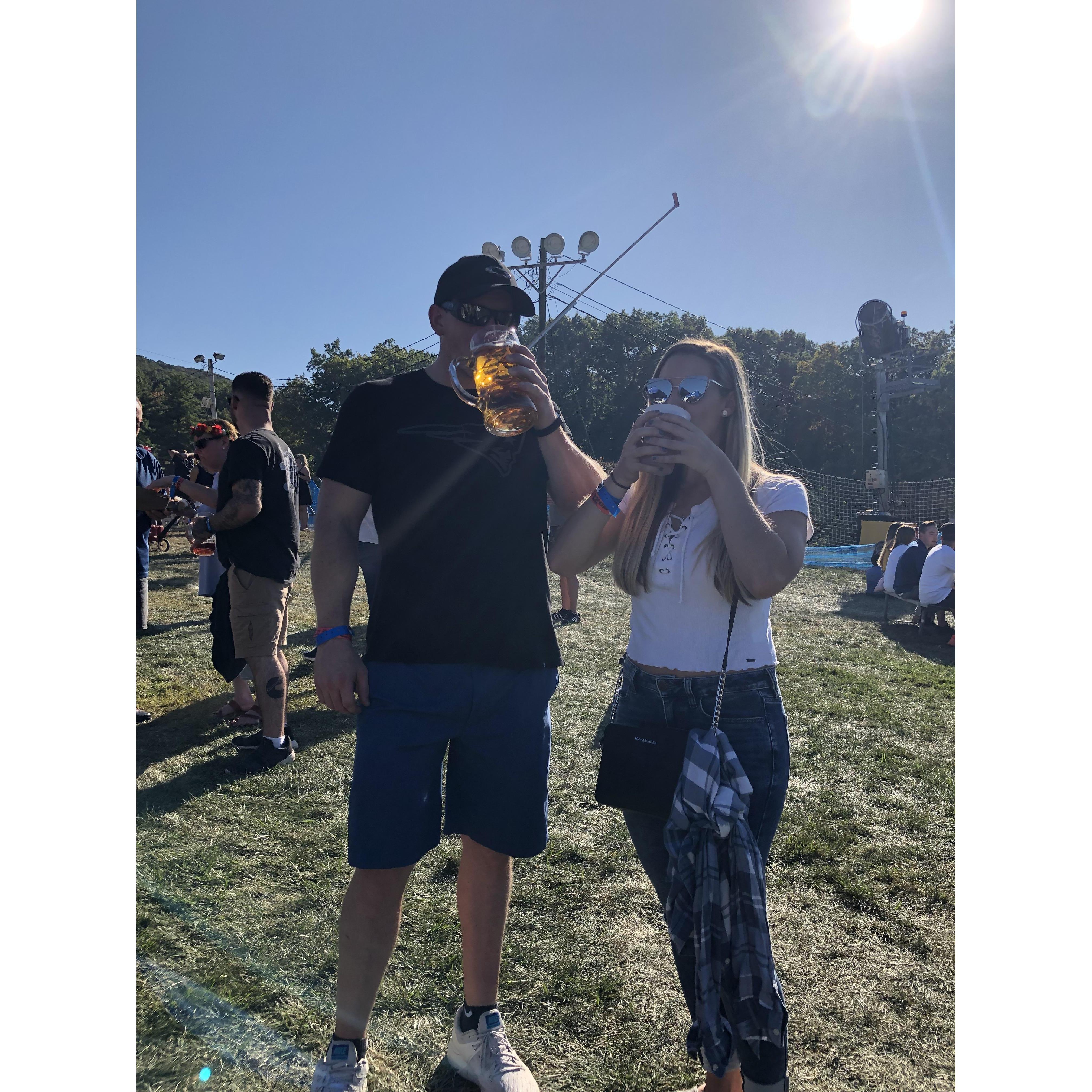 Jake's first time at Octoberfest