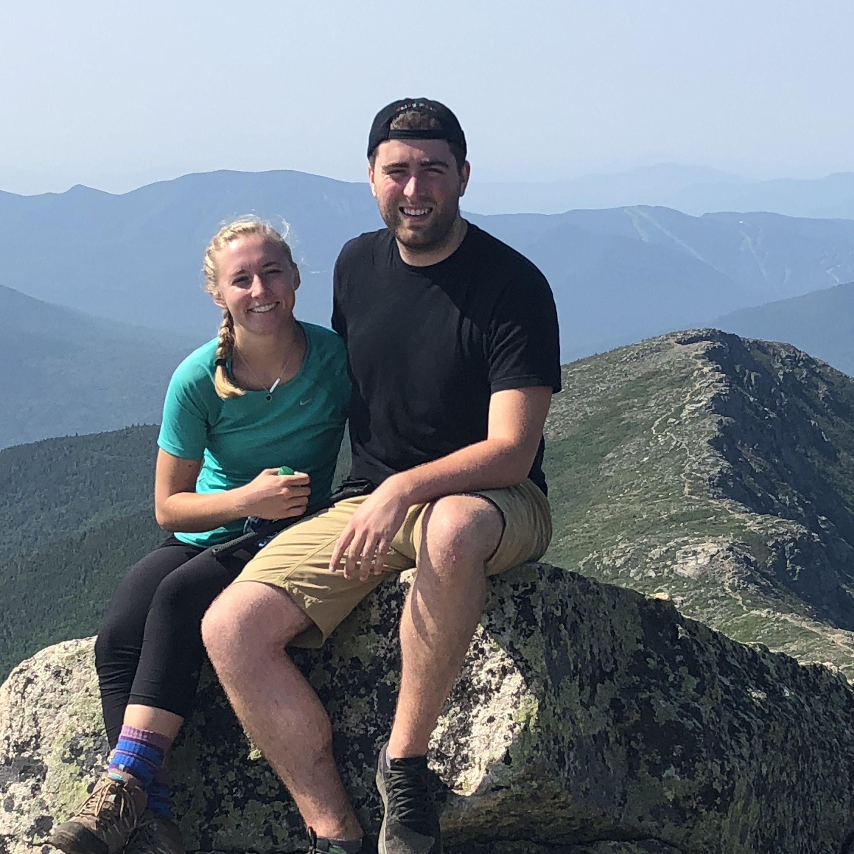 During an overnight hike in the White Mountains, NH (2018)