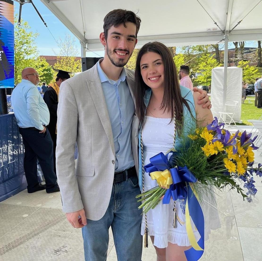 Mira's college graduation