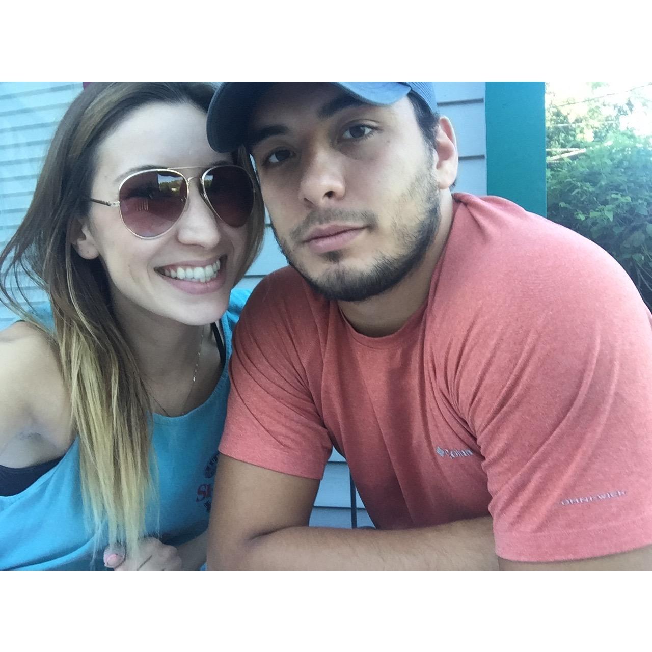 One of my favorite pictures with my favorite person