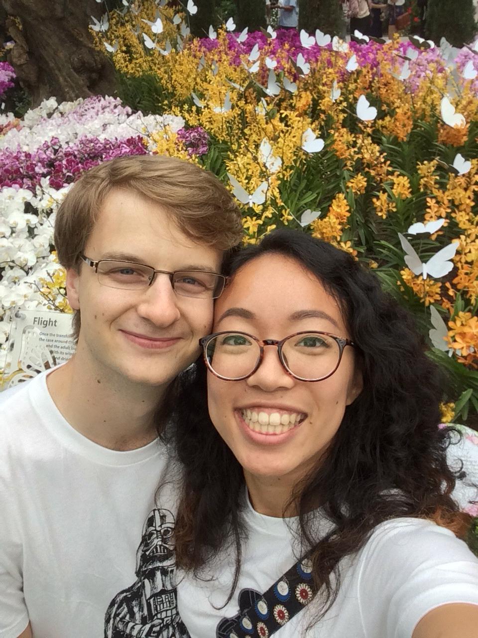 We got to explore Singapore’s flora and fauna together while also visiting family.