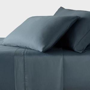 320 Thread Count Cool TENCEL® Lyocell Queen Sheet Set - Threshold™ (Graphite)