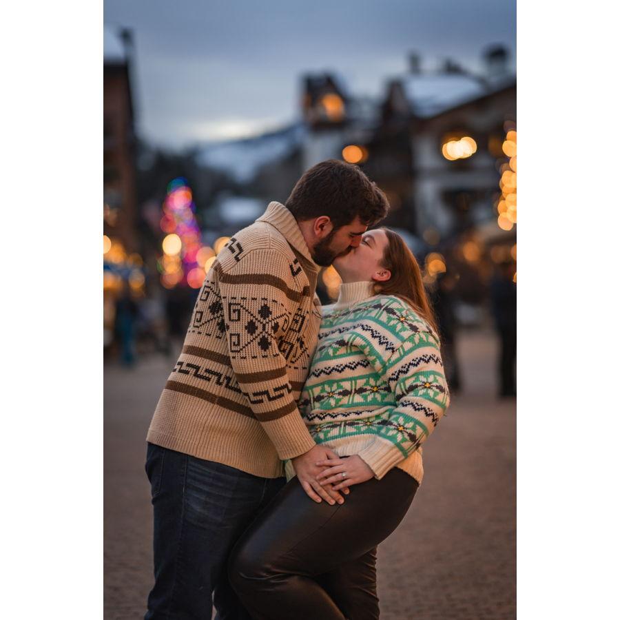 He surprised me with a photoshoot after he proposed!