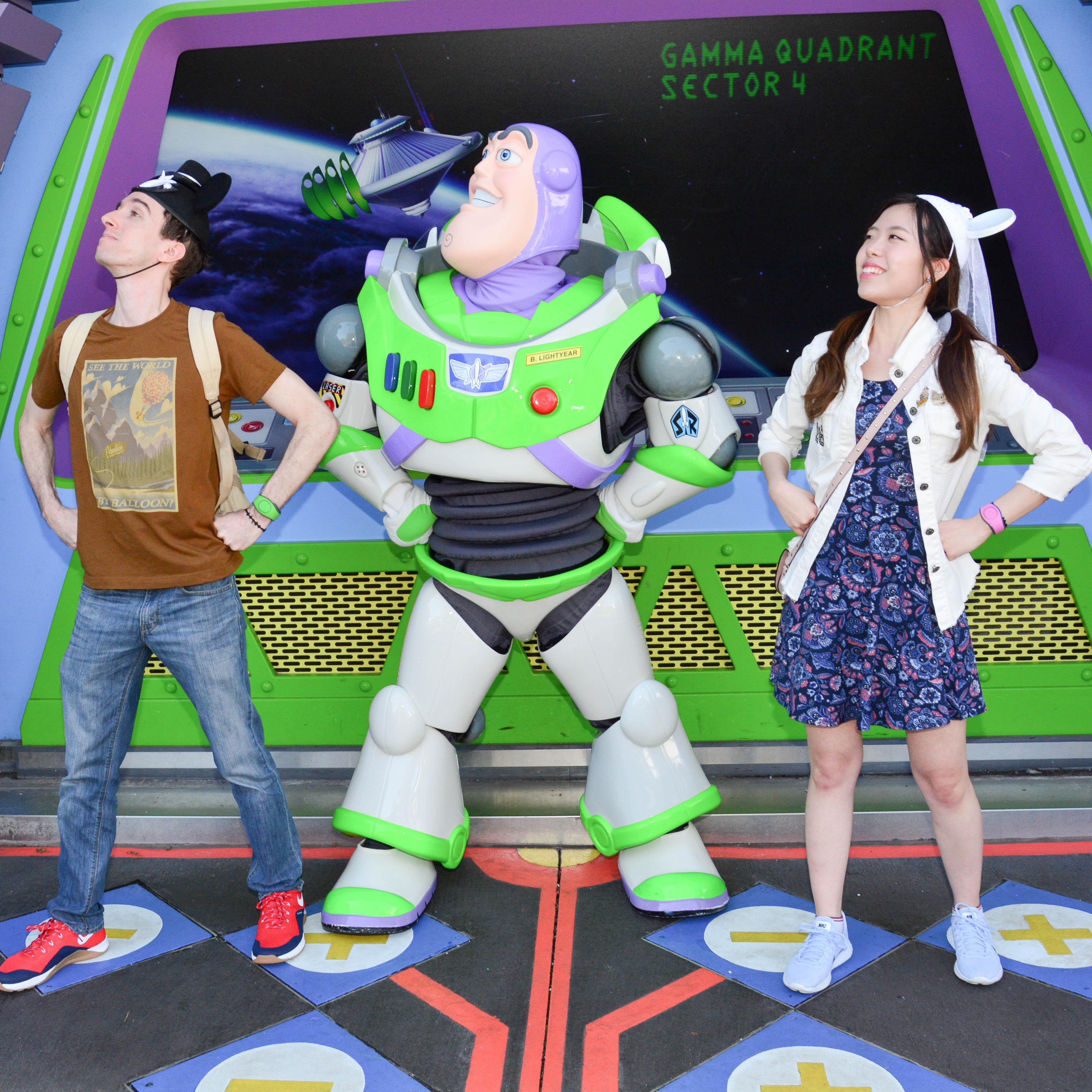 Taking our love "To Infinity...and Beyond!" with Buzz Lightyear (Tomorrowland, Magic Kingdom, Walt Disney World)