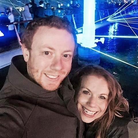 Fun at the Baltimore light show!