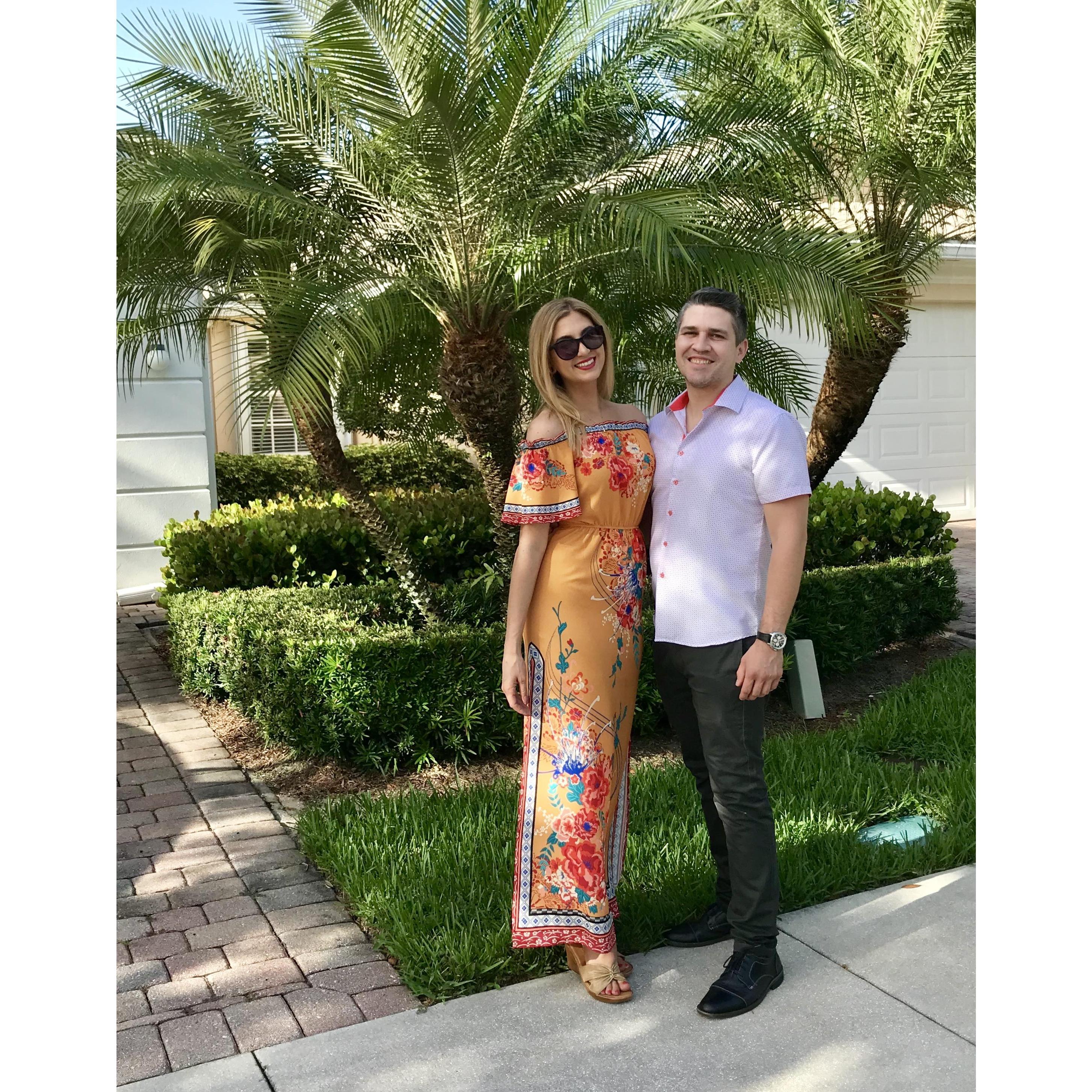 Visiting family in FL, 2018