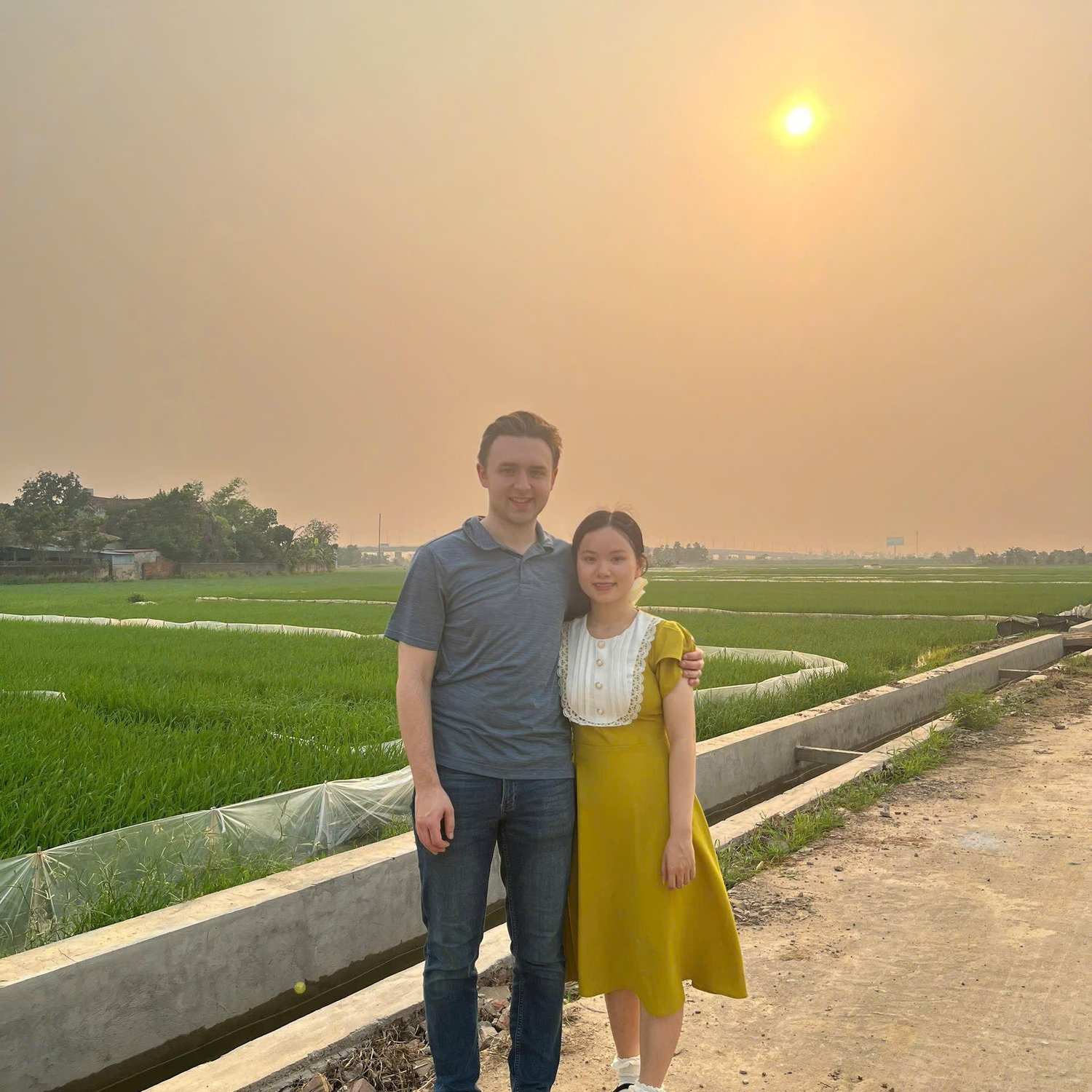 Trip to Giang's mom's hometown in April 2026