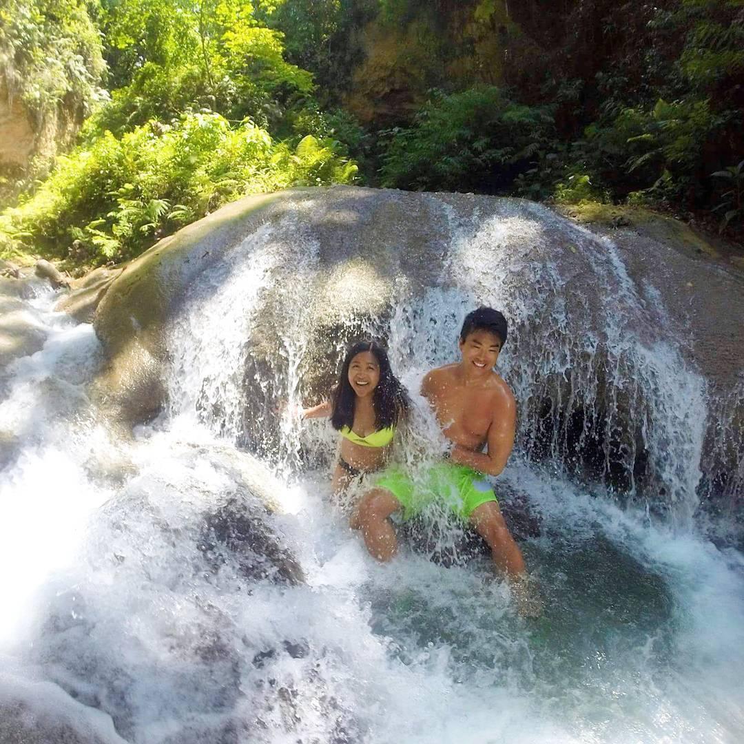 Our first trip together. We went to Jamaica. Ya mon!