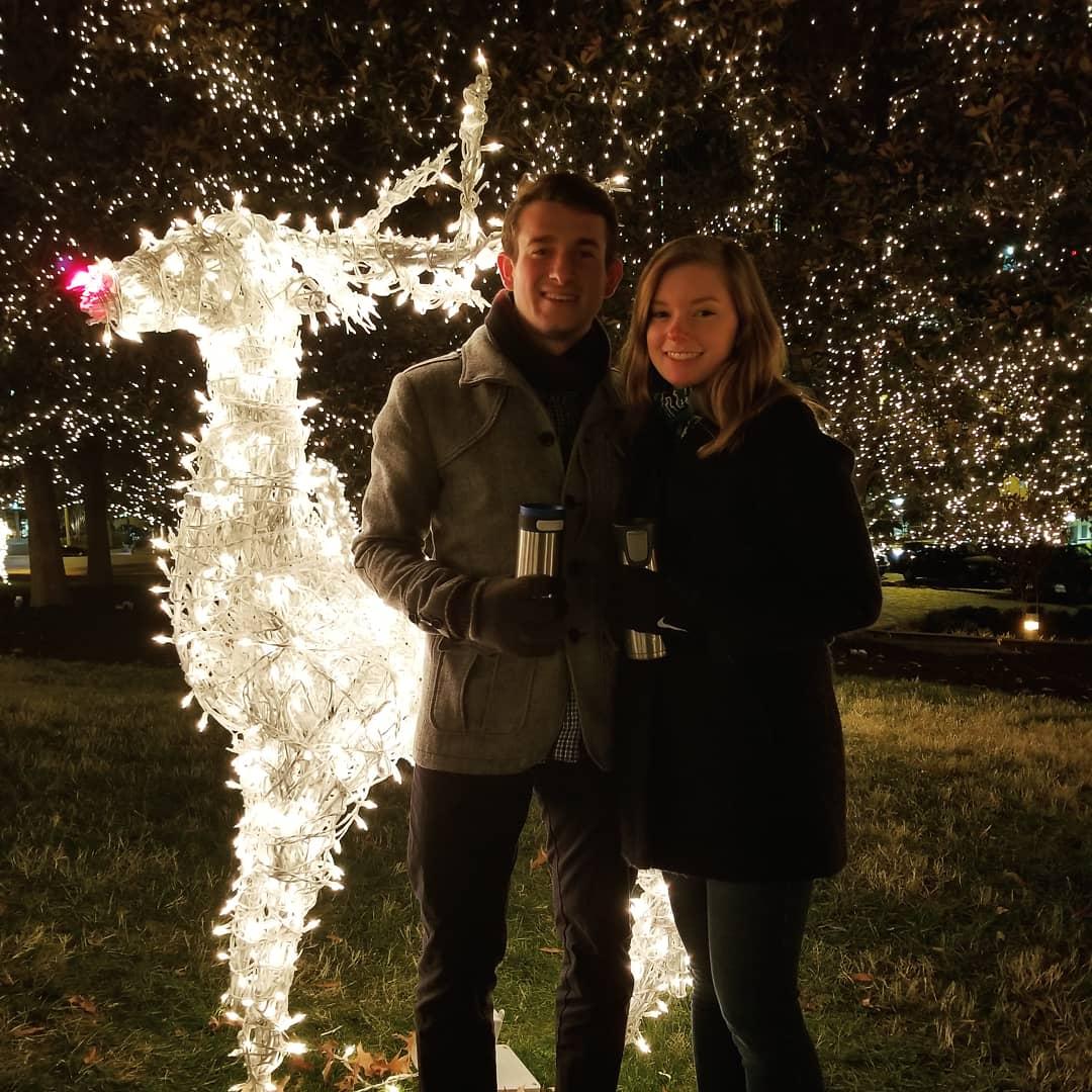Our first picture together. Richmond, VA