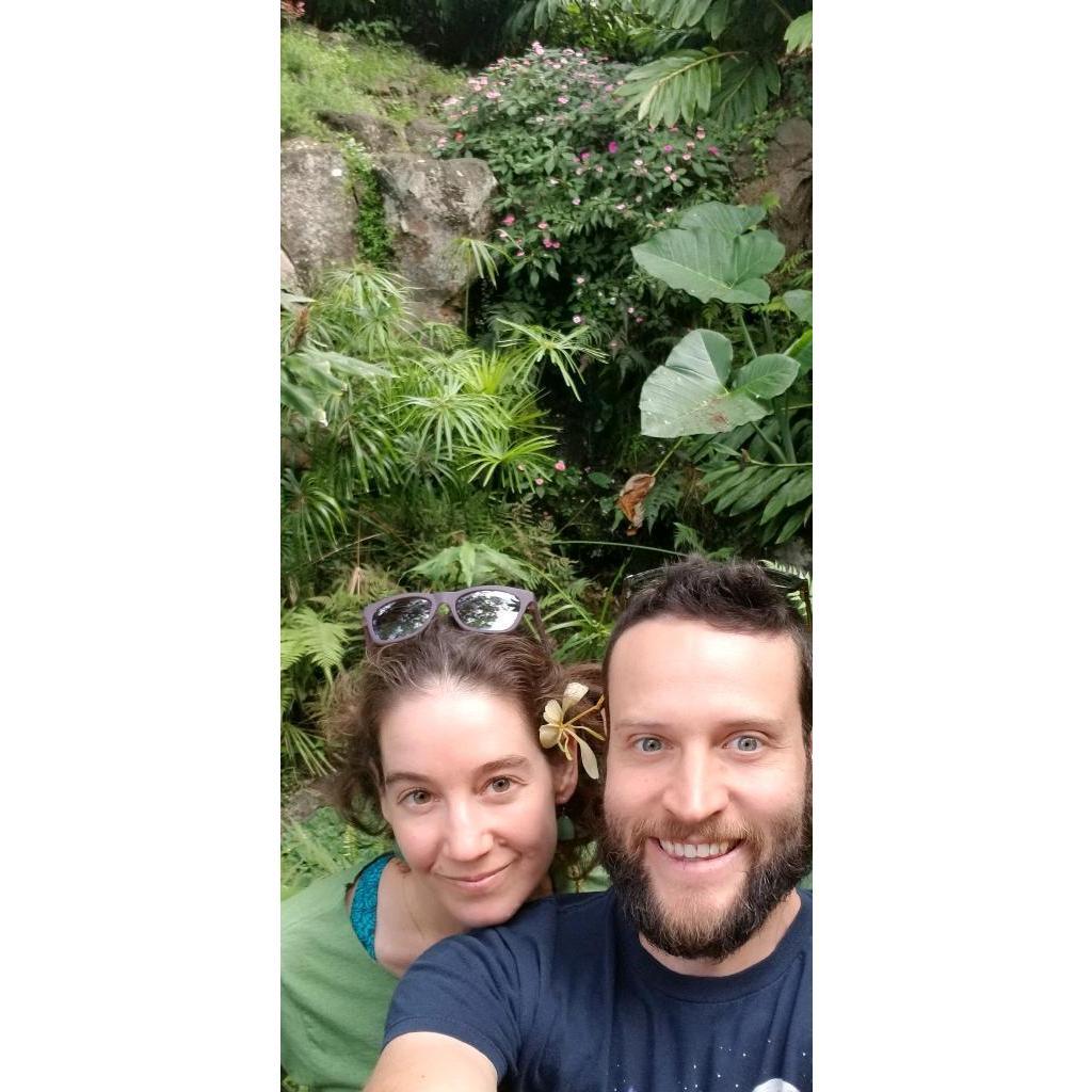 Falling in love more all the time in Hawaii, we love botanical gardens!
