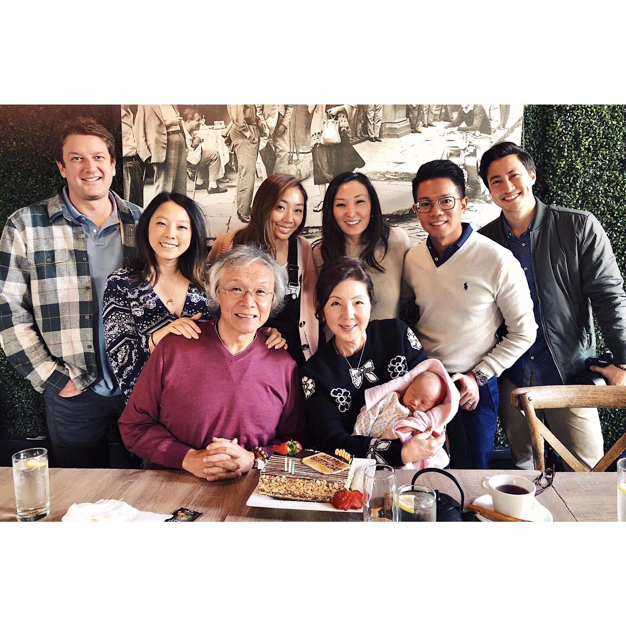 Birthday Lunch with the Lu Family