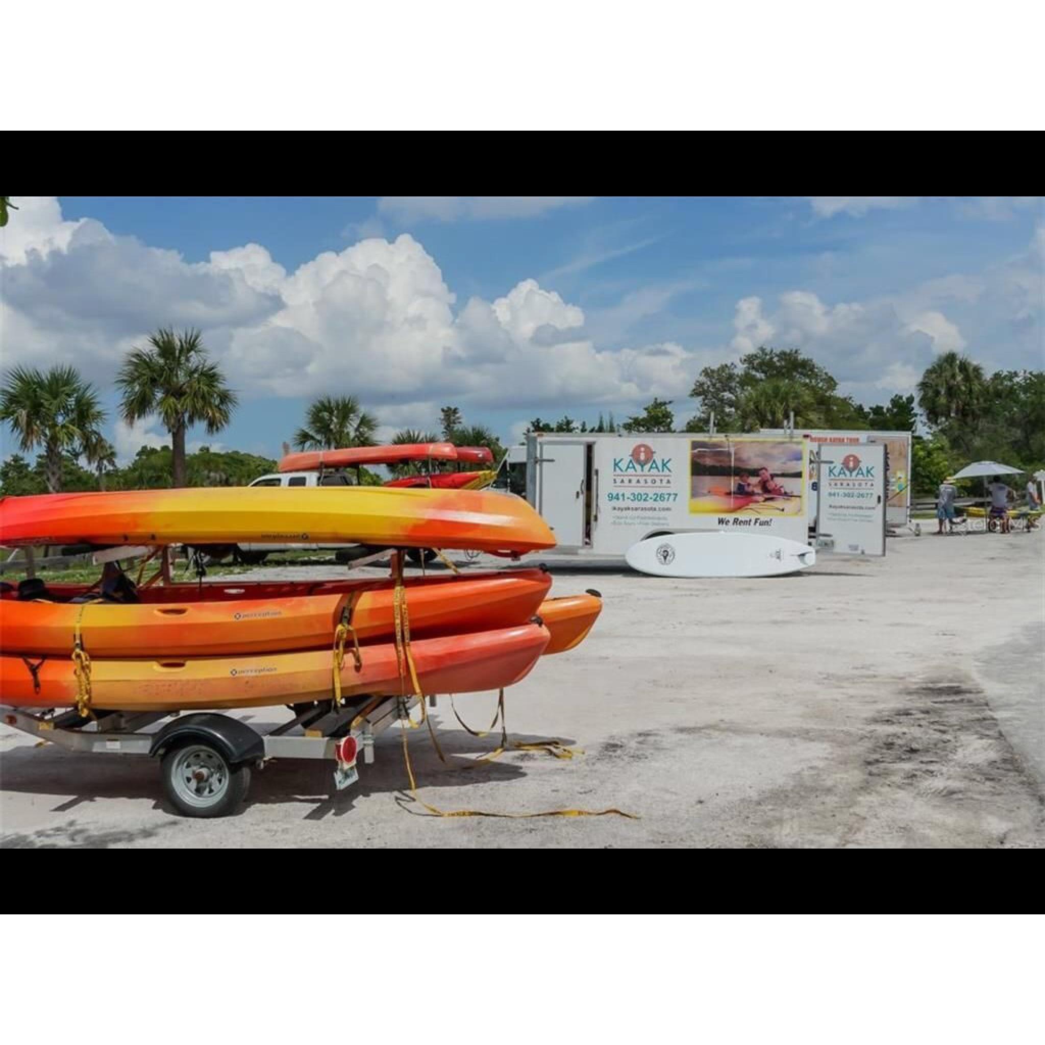 Kayak rentals on Siesta and Lido Key!