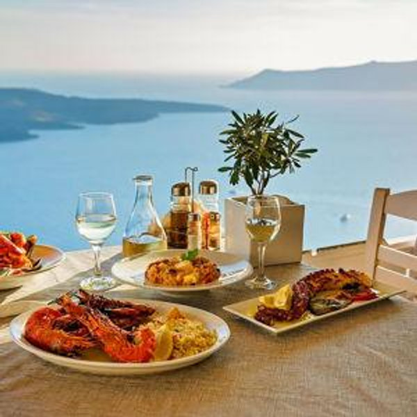 Dinner For Two in Paros (Honeymoon)