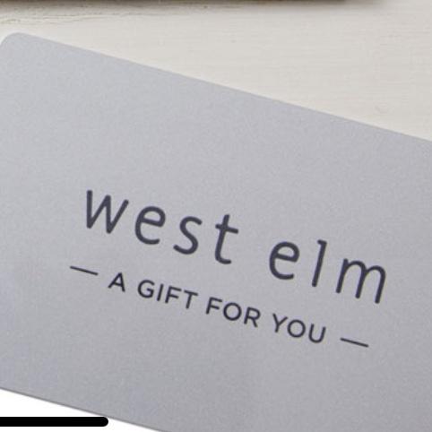 West Elm gift card