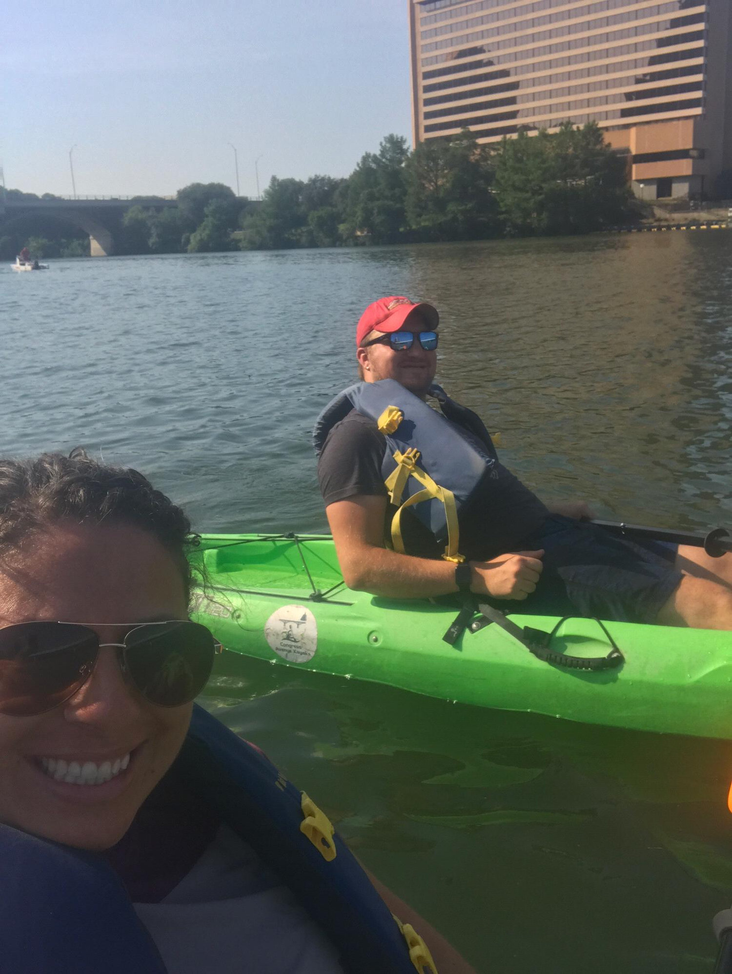 Kayaking in Austin, TX