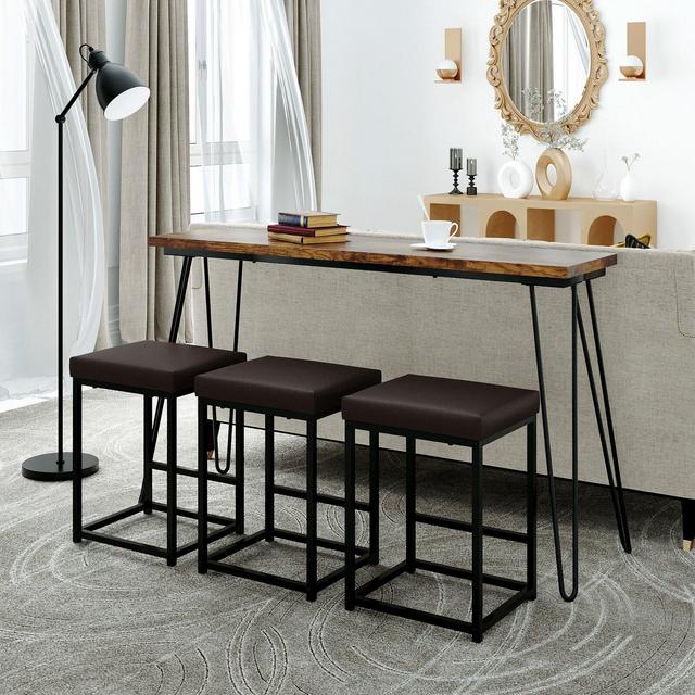 Chianti 63'' Console Table and Stool Set