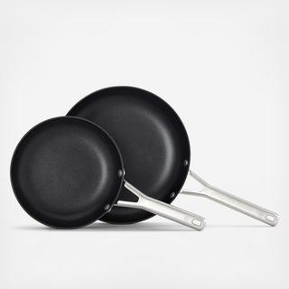 Hard-Anodized Nonstick 2-Piece Fry Pan Set
