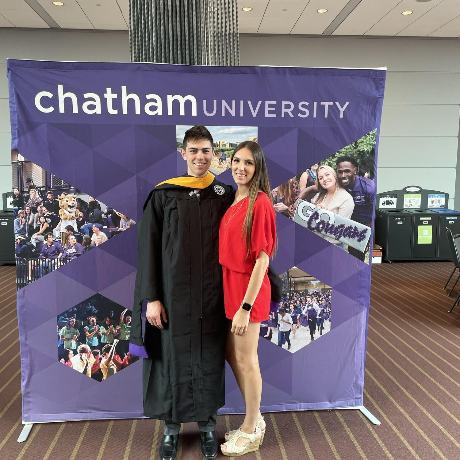 Nick graduated