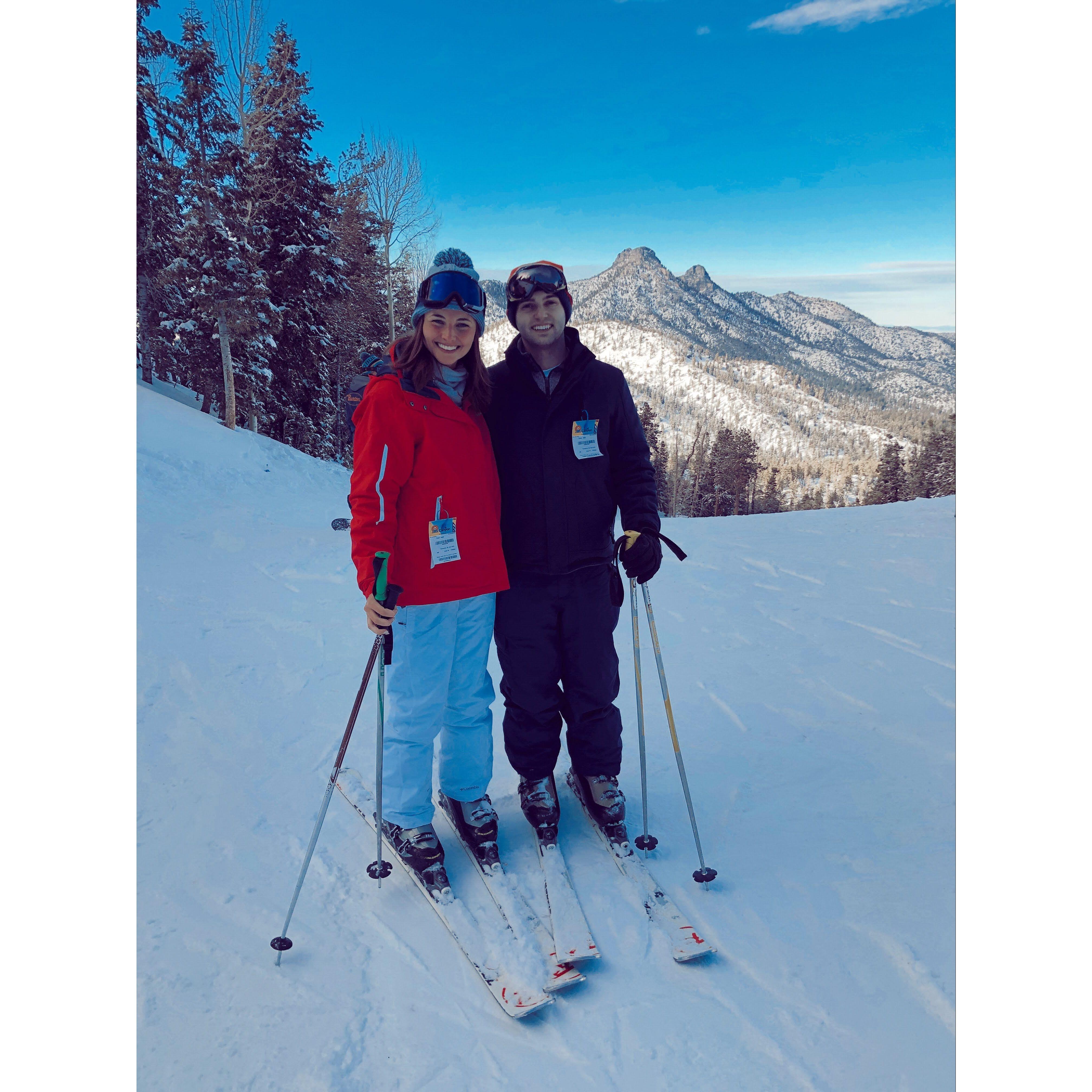 January 2019 - Skiing while on a trip to my home away from home (Henderson, NV)