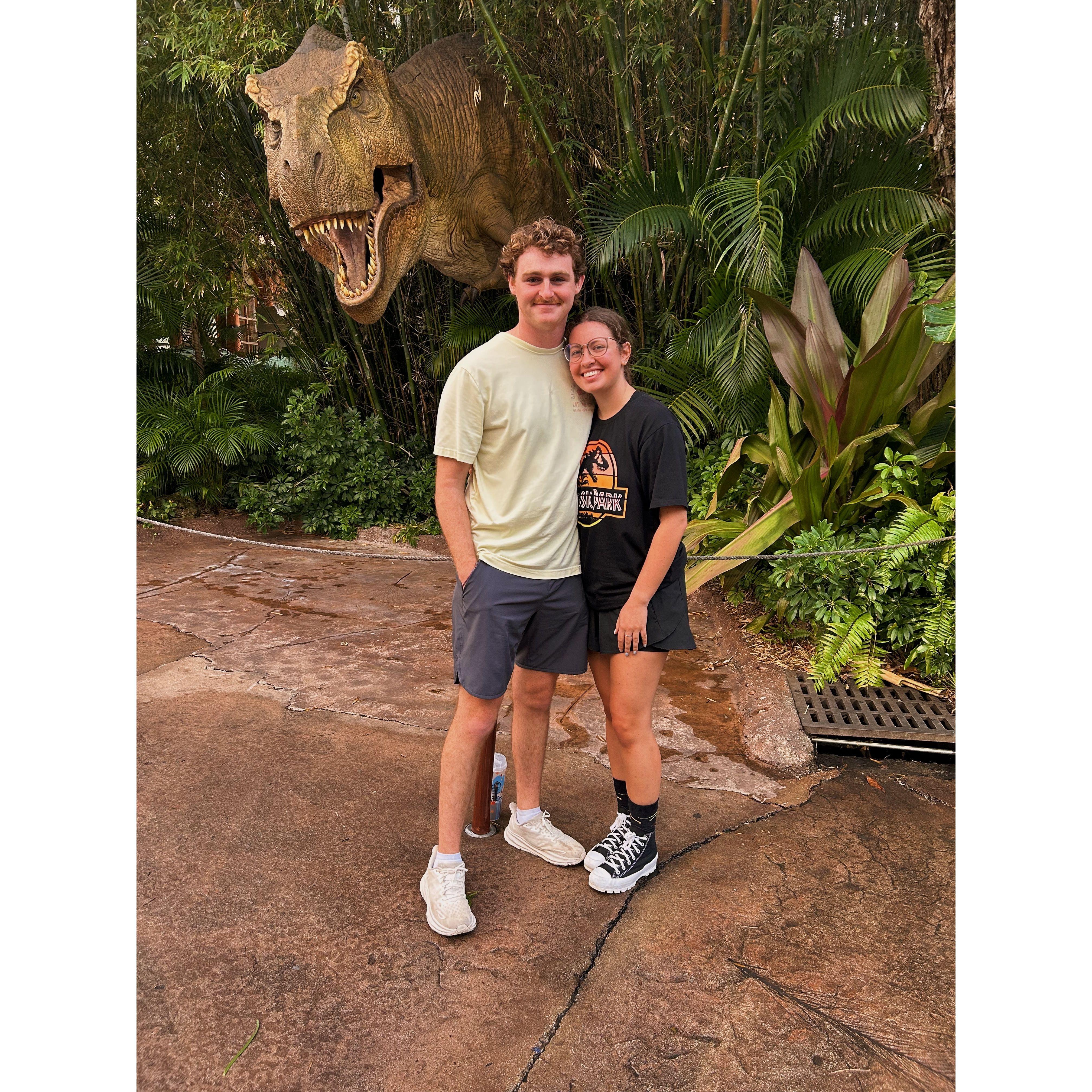 Summer's first time at Universal in Florida!