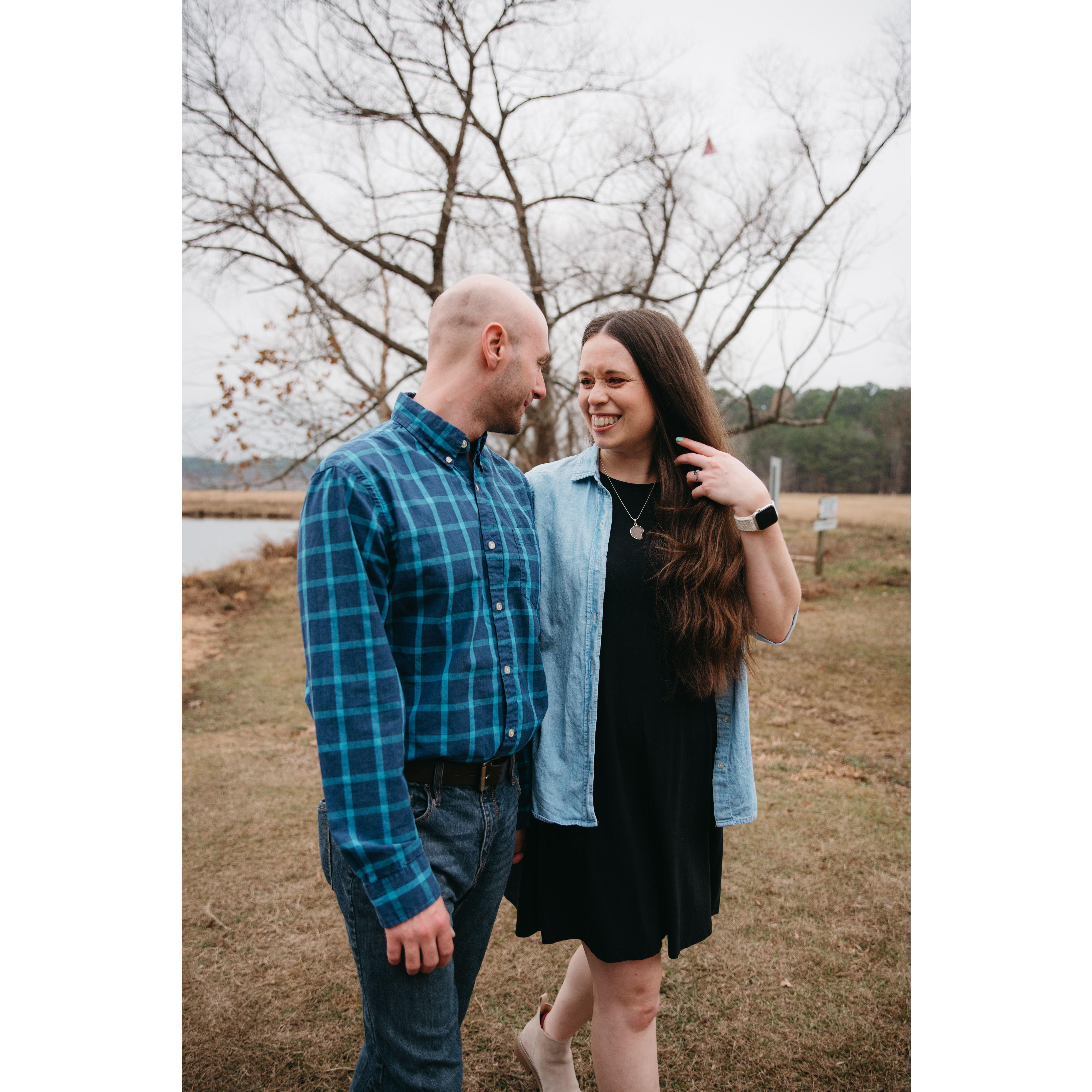 2023 Our engagement shoot was a bit of a comedy or errors, but we still had a great time.