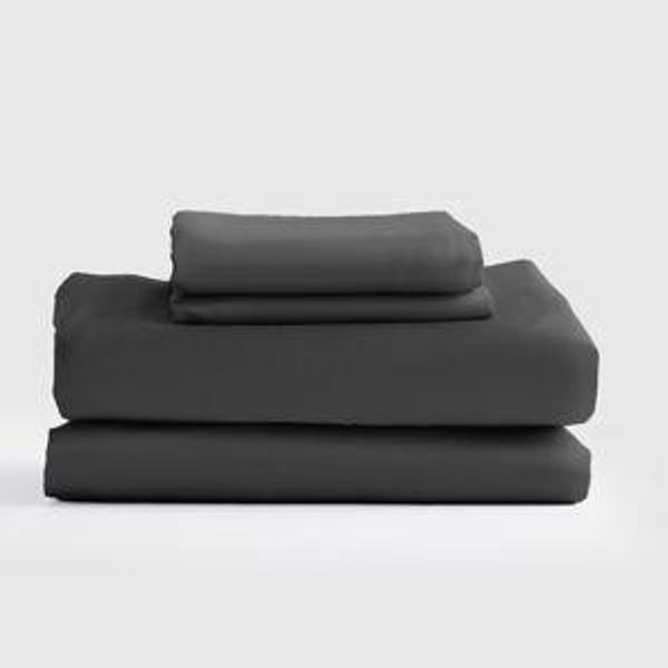 Bamboo Queen Sheet Set (Charcoal)