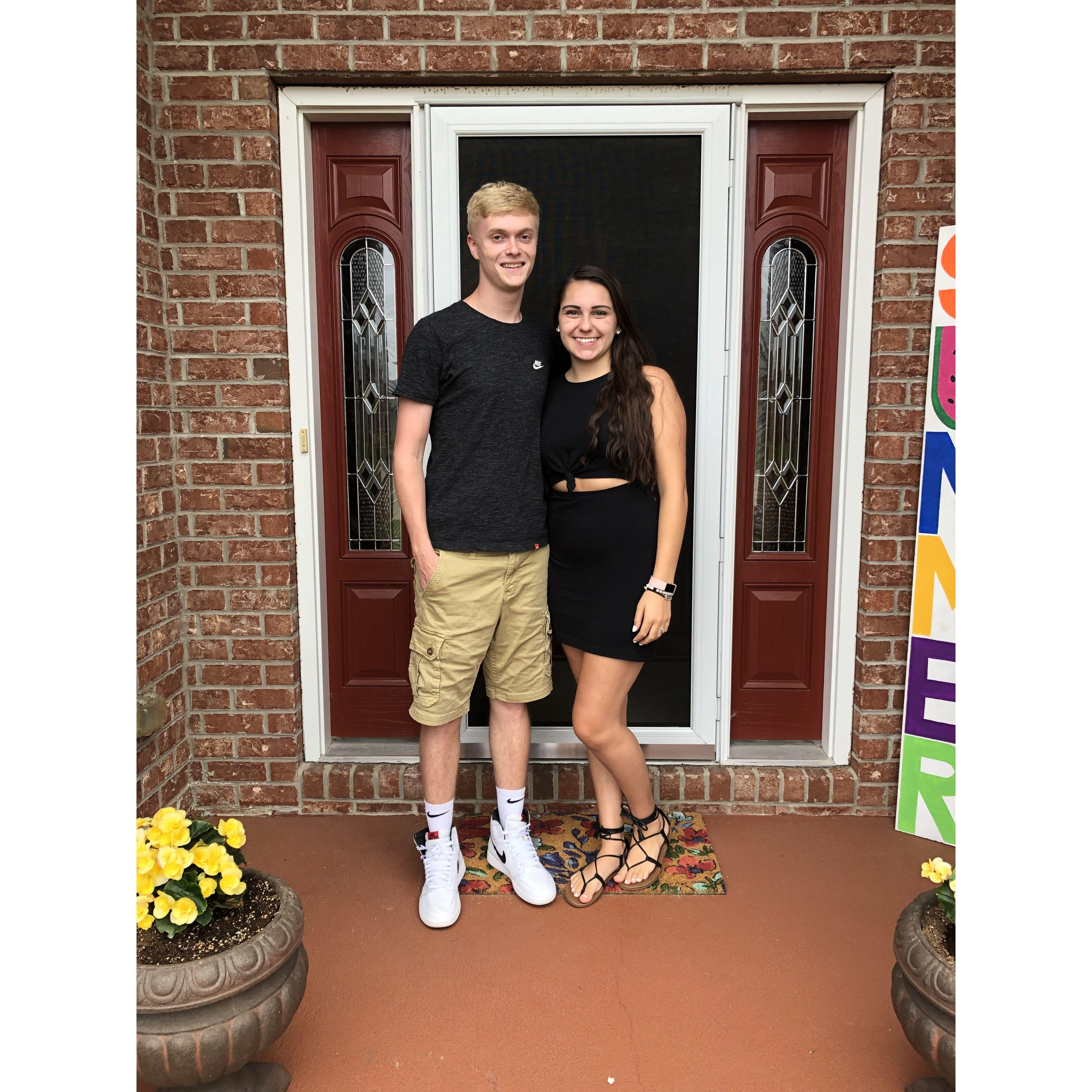 Shane's grad party