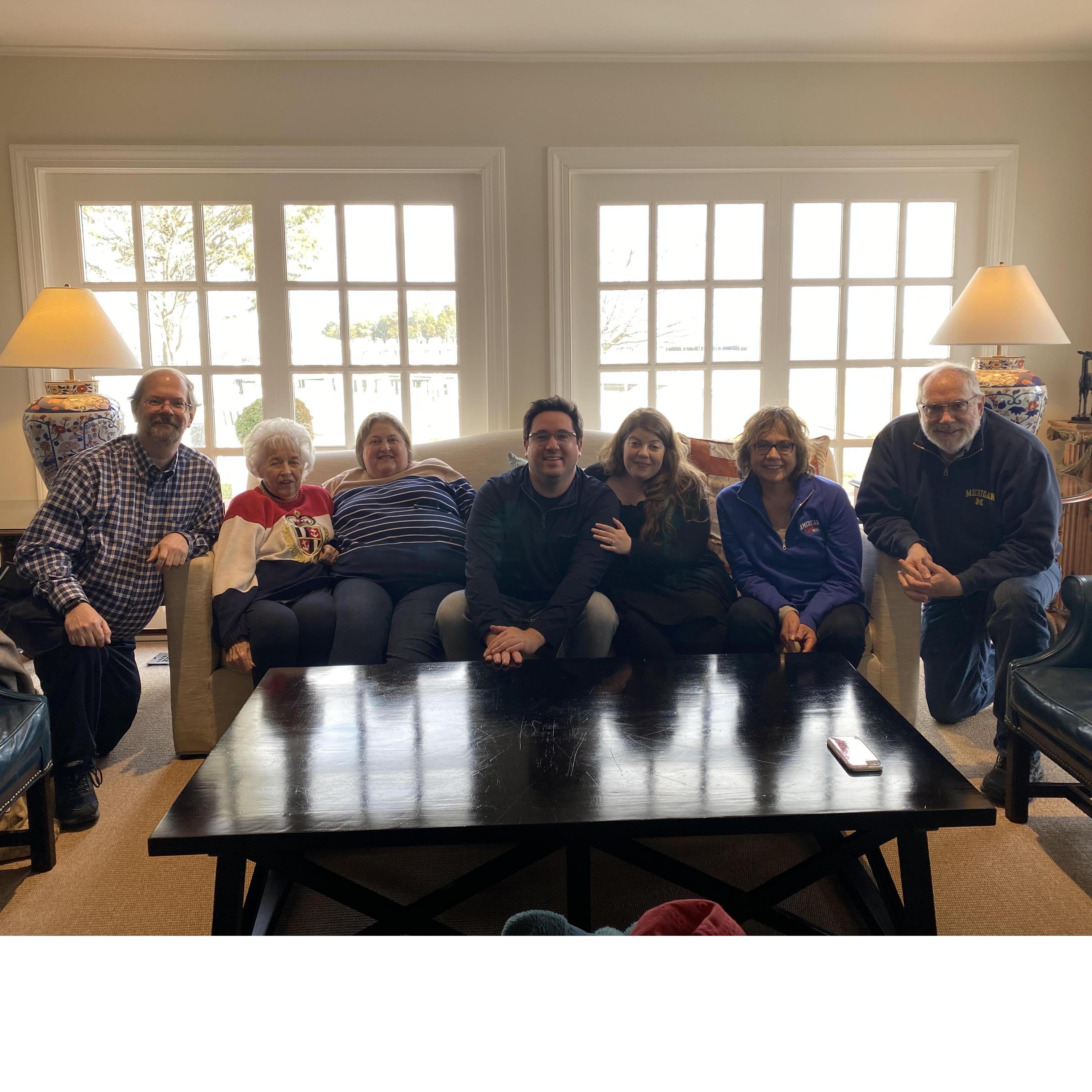 Our families joined us at the Inn at Perry Cabin to celebrate our engagement!