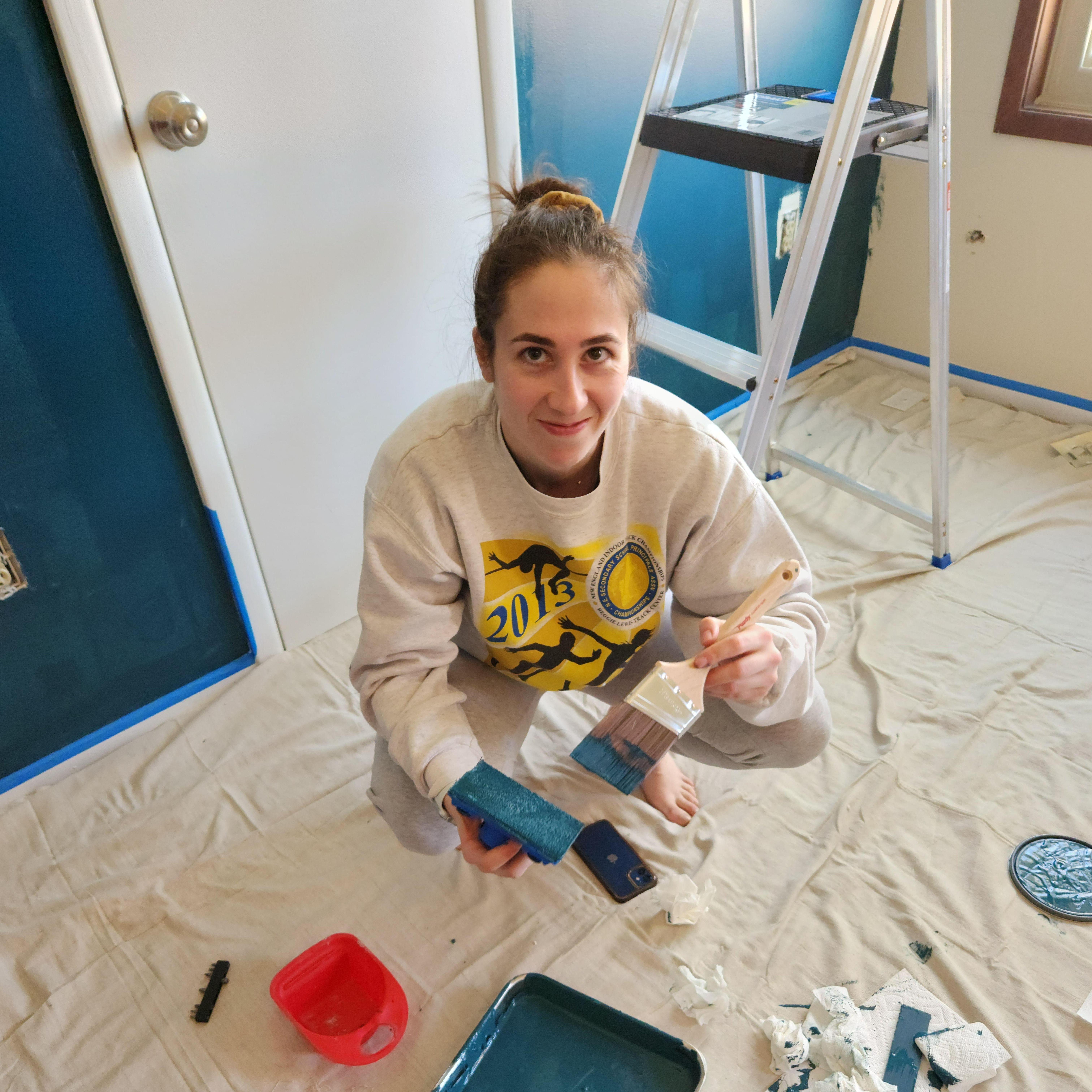 Home renovations, before she even called it home!