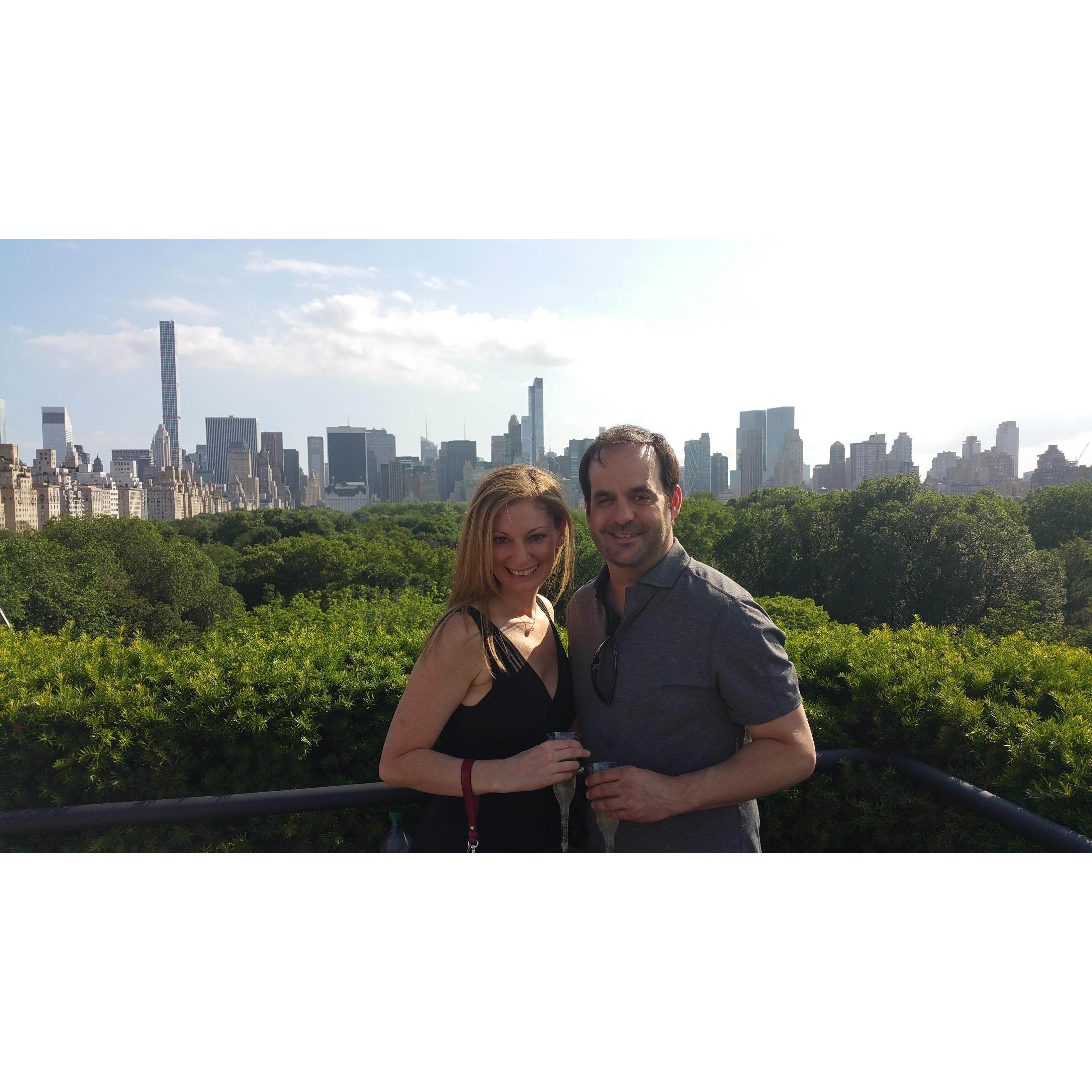 On top of the Met