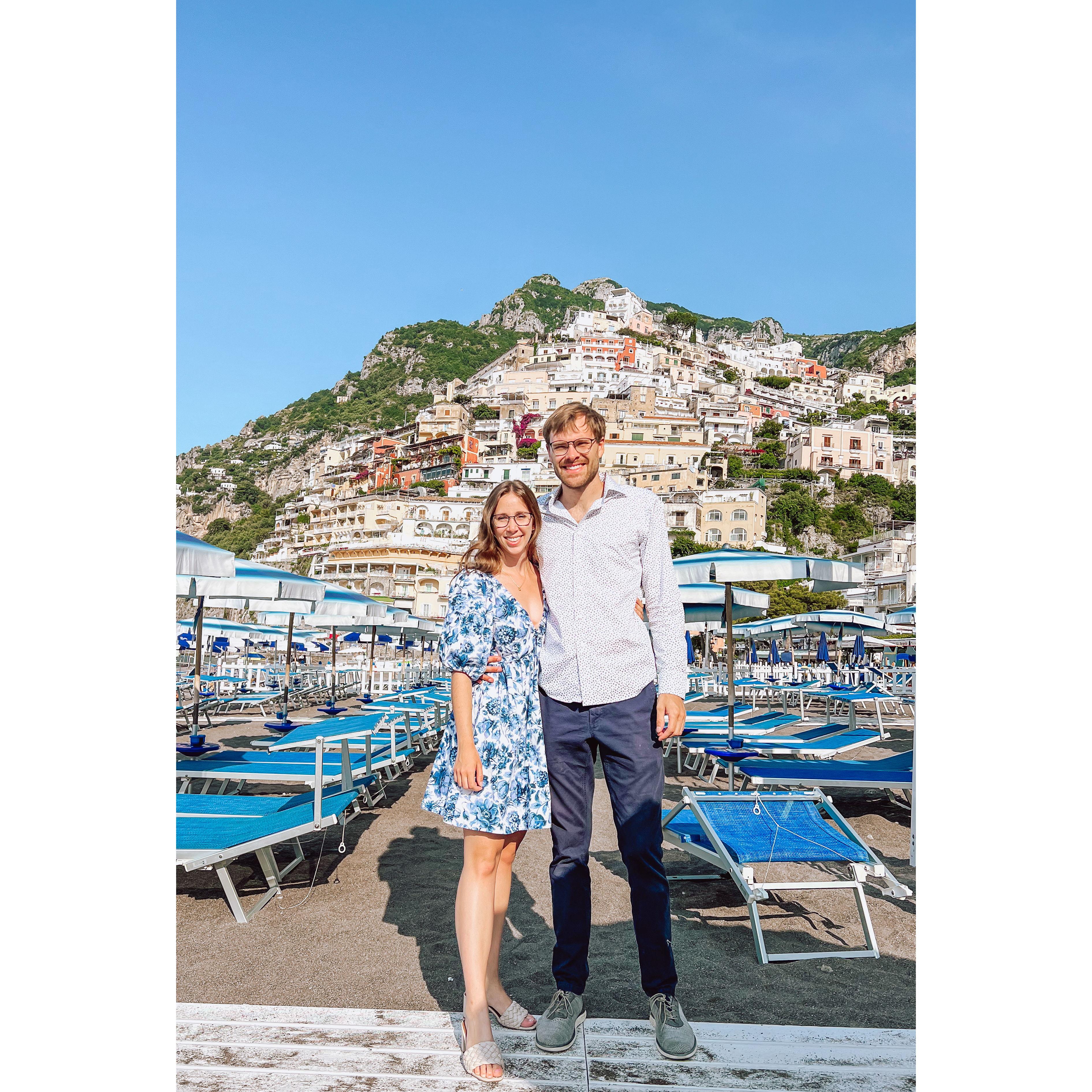Positano, Italy in June 2023. Henry got up super early so we could take these photos.