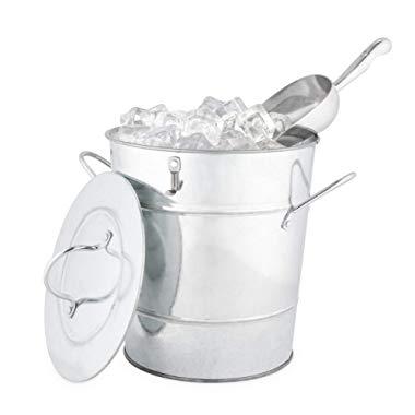 Twine 2584 Country Home Galvanized Ice Bucket, One Size