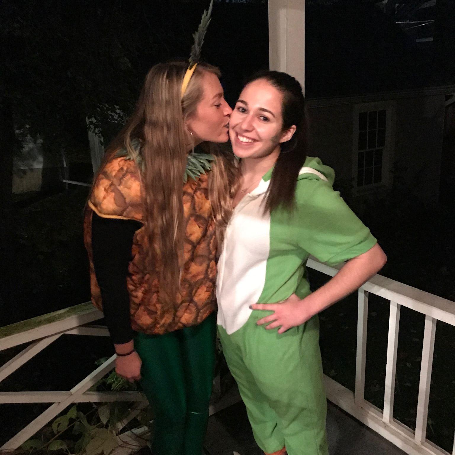First Halloween party.