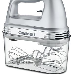 Cuisinart HM-90BCS Power Advantage Plus 9-Speed Handheld Mixer with Storage Case, Brushed Chrome