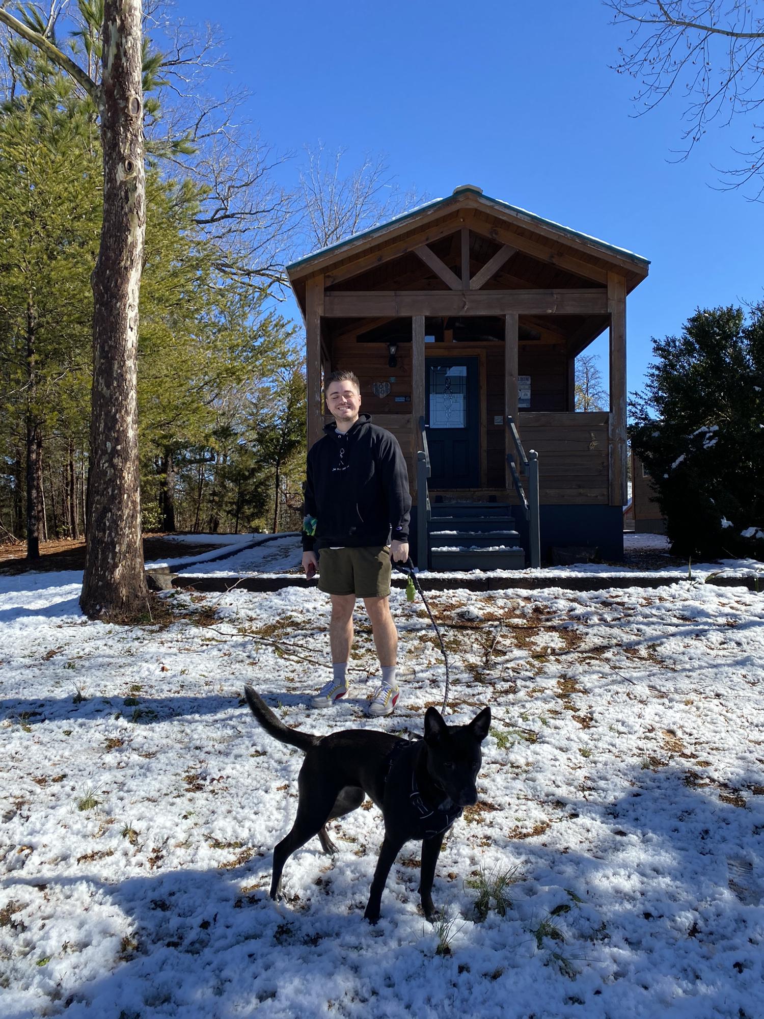 Trip to the mountains for our 4th anniversary in February 2021 :)