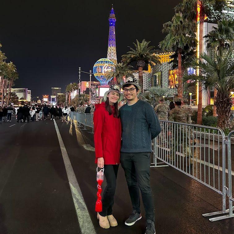 Our first New Years Celebration (2024, in Las Vegas)