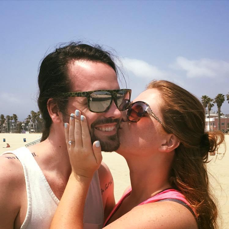 2017 - A day on the beach in Los Angeles.