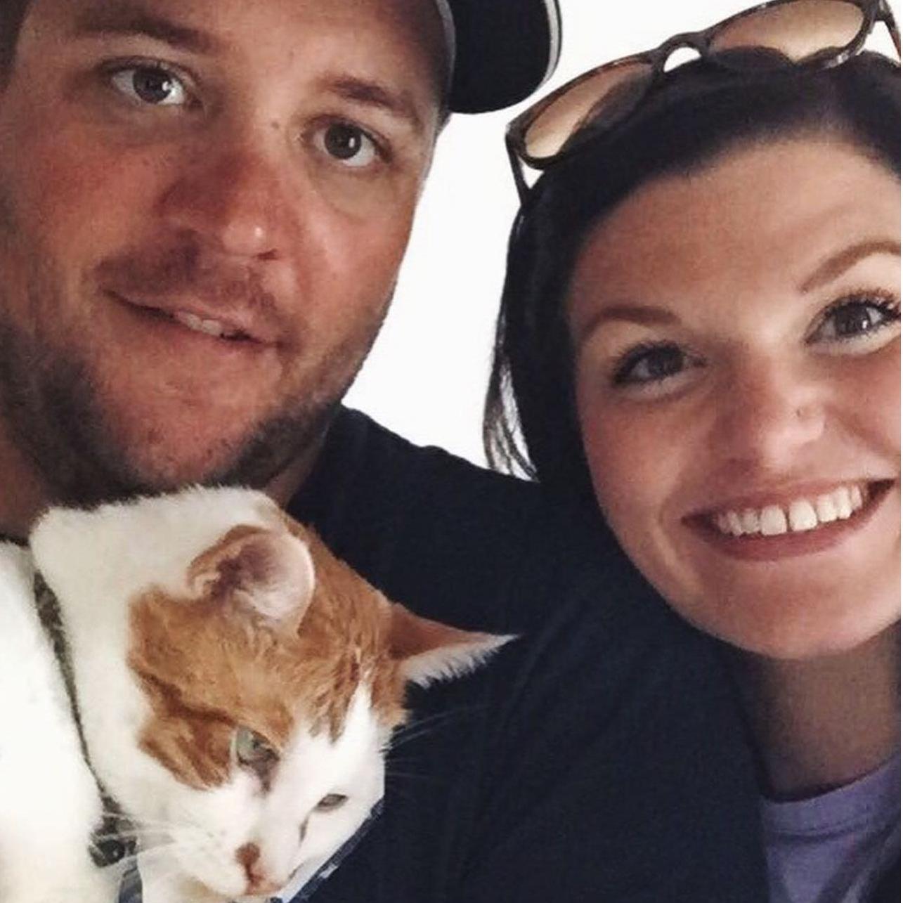Our last "family" photo in our apartment!