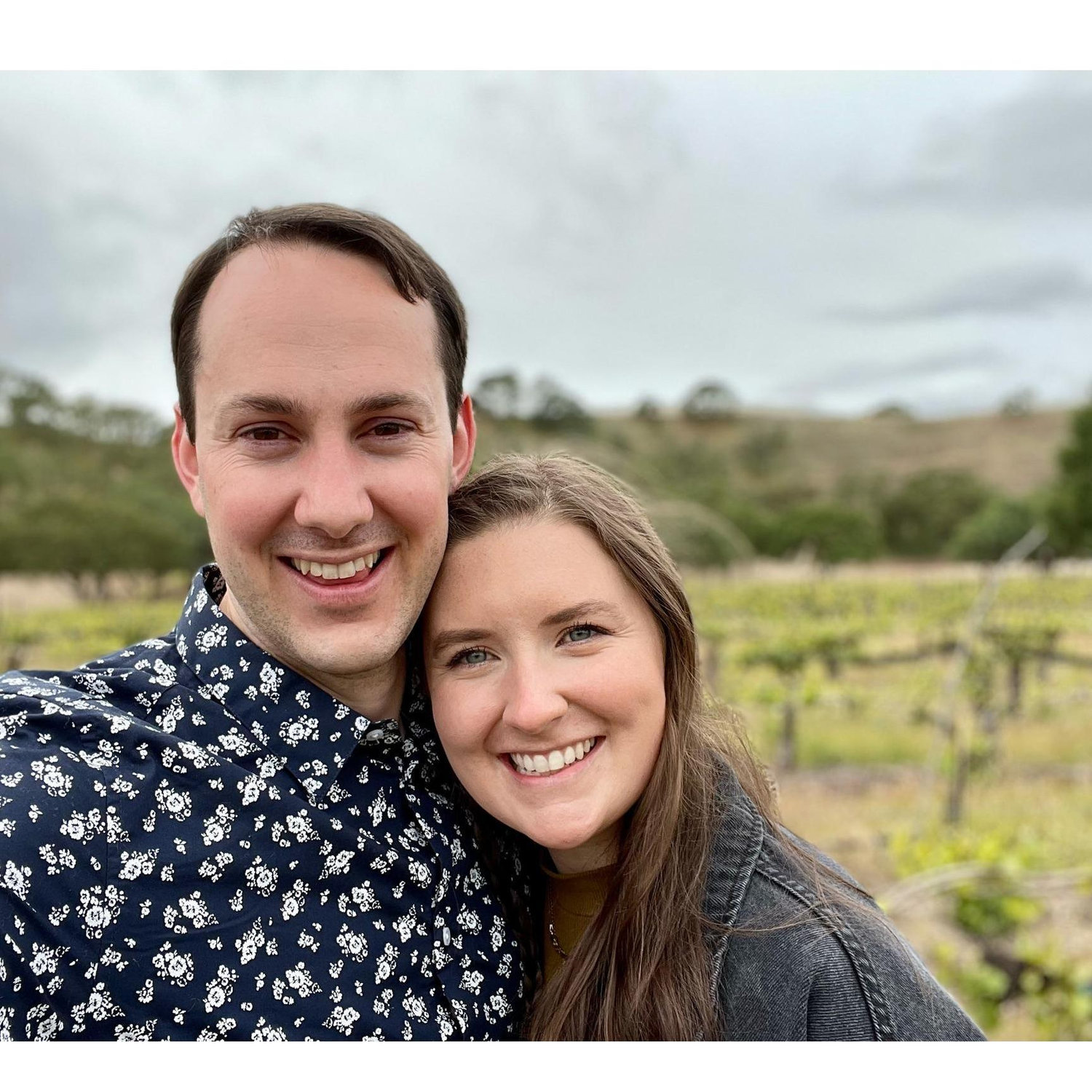 Wine tasting in Paso Robles, CA the day we got engaged! 4/24/2021