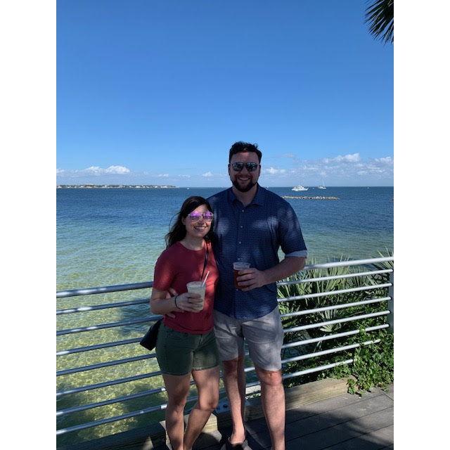 T-minus 30 minutes until Evan popped the question