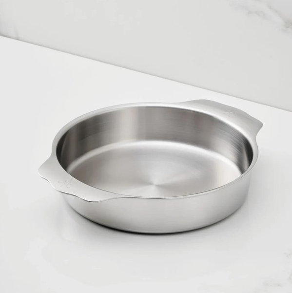 Hestan Stainless OvenBond Round Baker, 9-inch