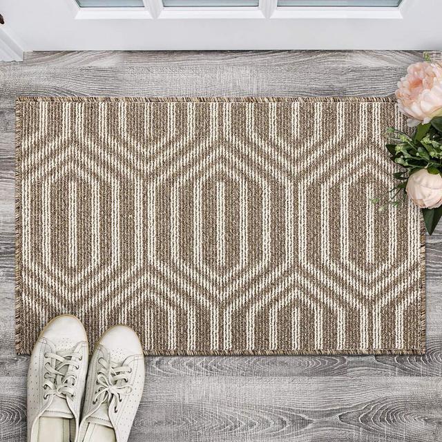 Indoor Doormat, Non Slip Absorbent Resist Dirt Entrance Rug, 24”x36” Machine Washable Low-Profile Inside Floor Door Mat