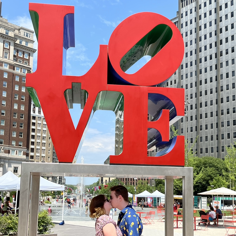 Love was in the air on our trip to Philly