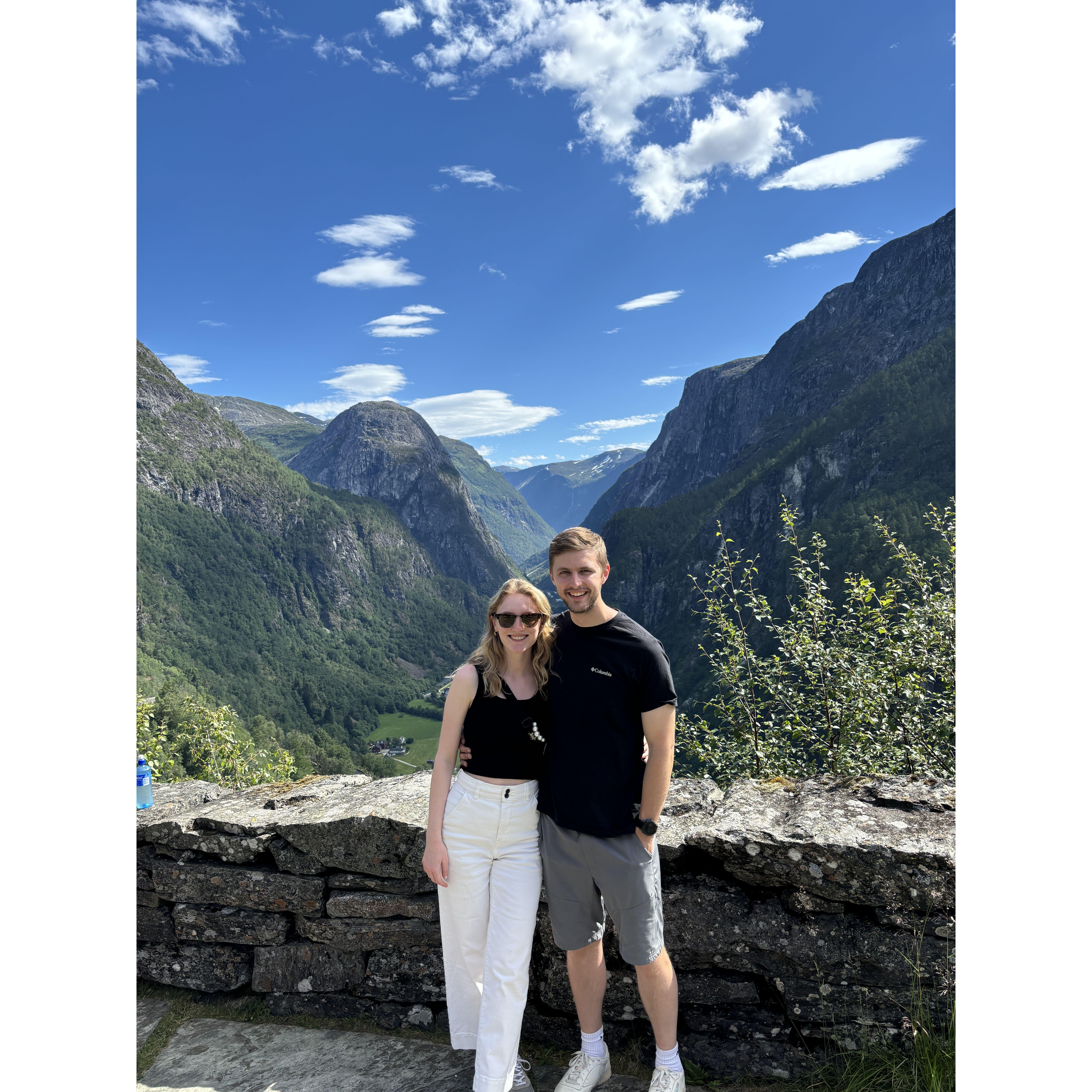 We traveled to Norway last summer with Gunnar's family - this was one of our favorite stops!