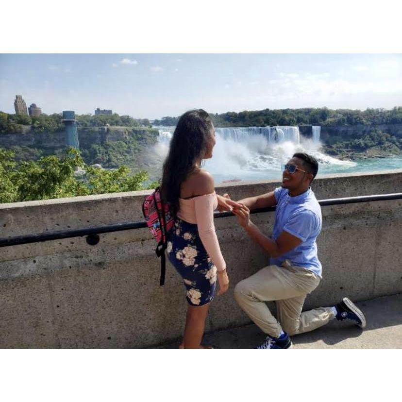 The day she said "I do!"
