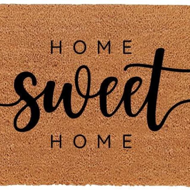 Theodore Magnus Natural Coir Doormat with Non-Slip Backing - 17 x 30 - Outdoor / Indoor - Natural - Sweet Home - COIR-1730-15-404