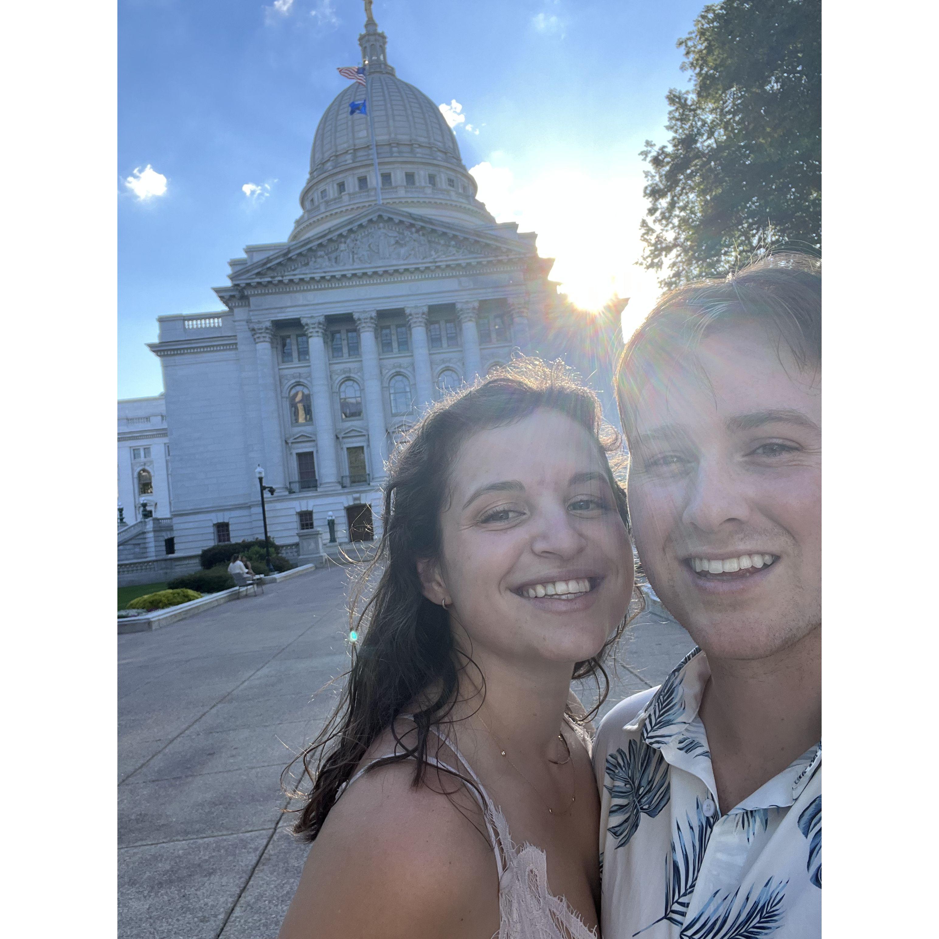 Ethan's birthday in Madison