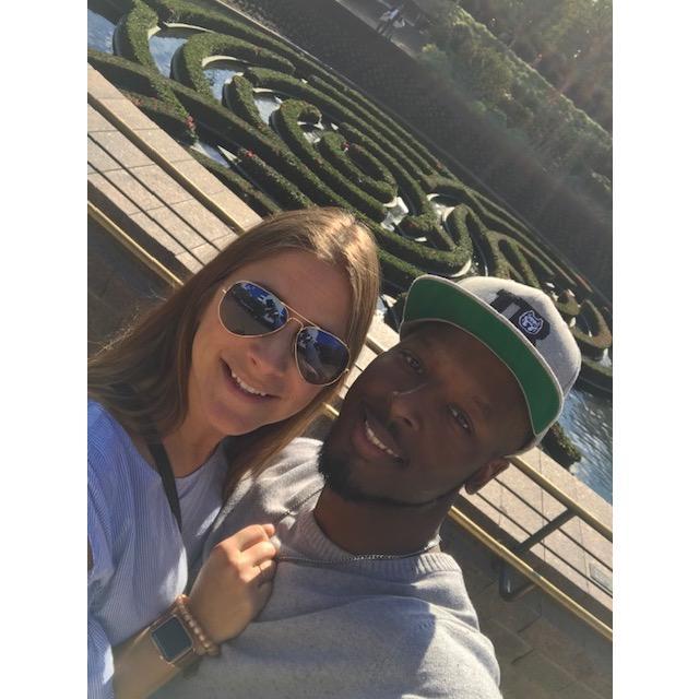 This was our first date to the Getty Museum.