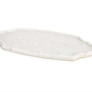 Southern Living White Marble Cheese Board