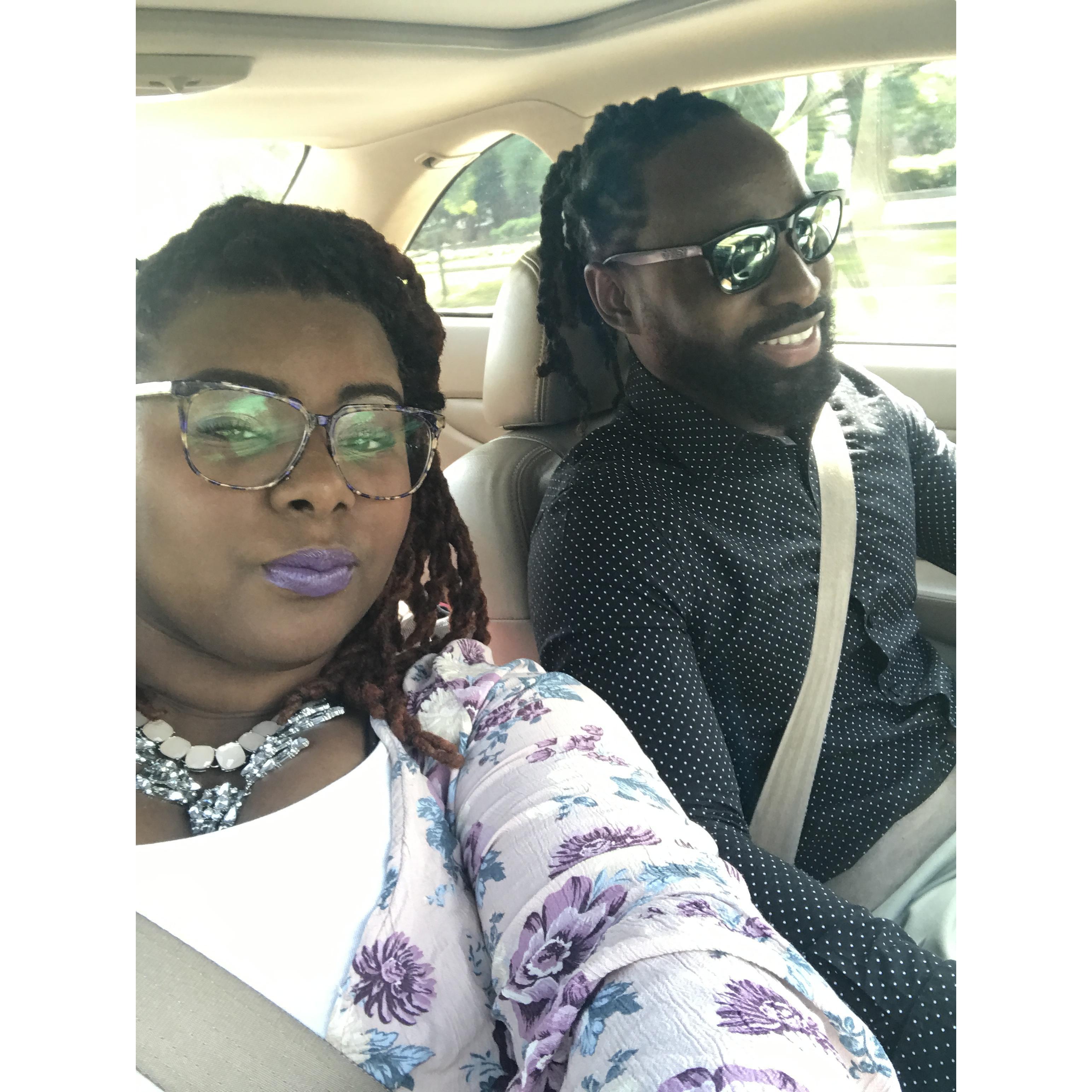 Shopping for wedding venues.